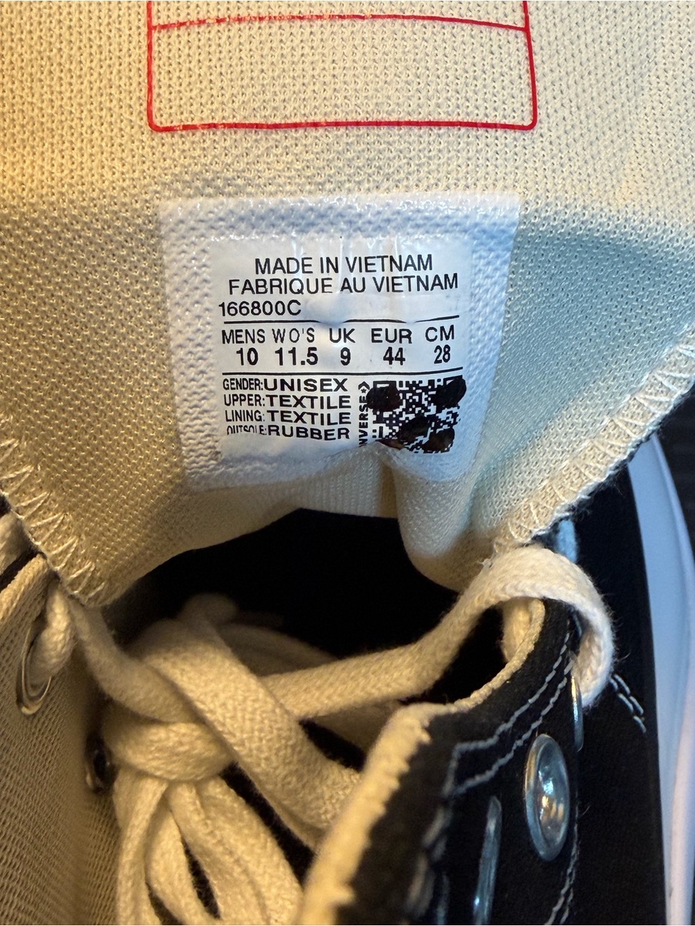 Converse Run Star Hike Hi Black White Platform Sneakers Men’s 10 Women’s 11.5 - Picture 7 of 7
